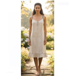 Miu Miu Leather Dress Winter White Made In Italy Retail $1335 NWT Sz IT 44 US 8